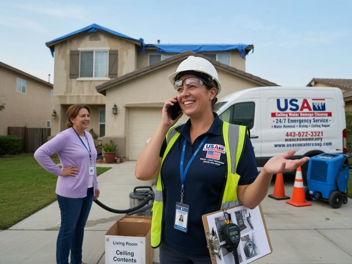 Ceiling Water Damage Restoration Woden, IA FAQs